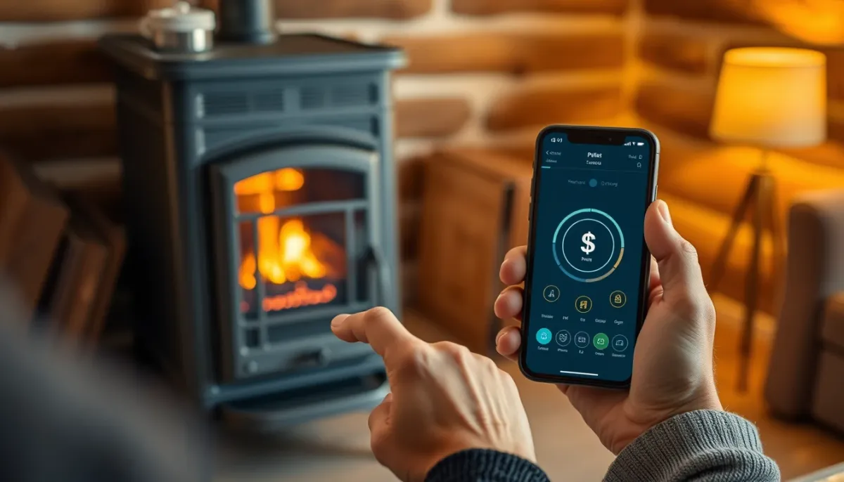 Pilotage d'un poêle à granulés Edilkamin via une application mobile